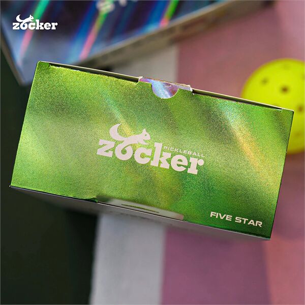 Bóng thi đấu Pickleball Zocker Five Star (Hộp 6 Quả)